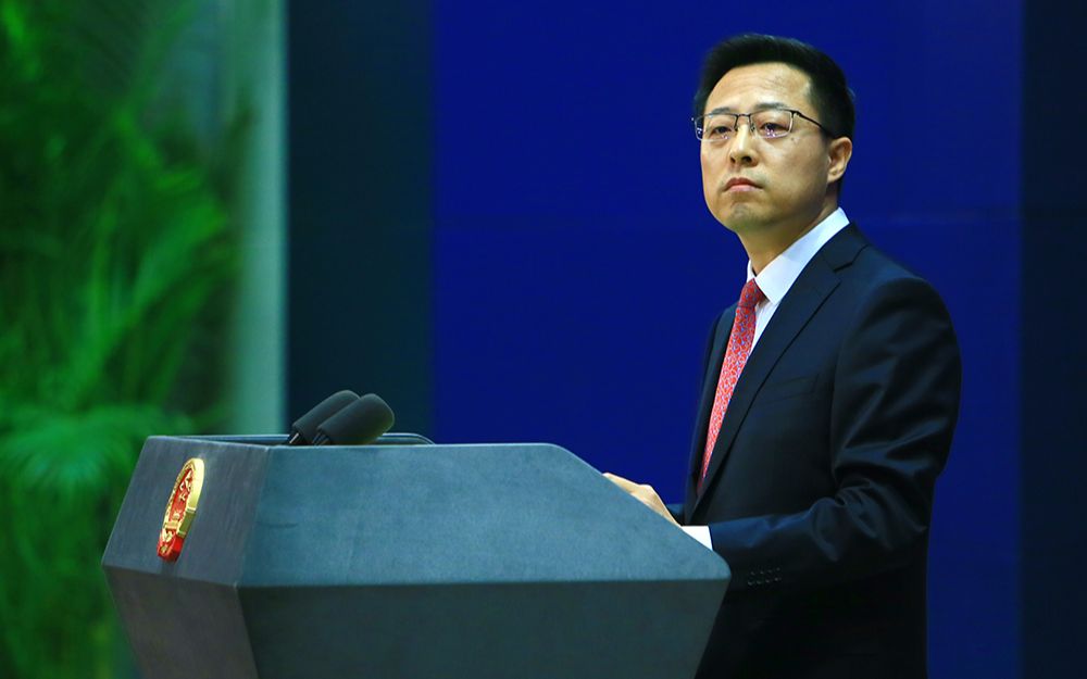 赵立坚：日本不能把核废水一倒了之