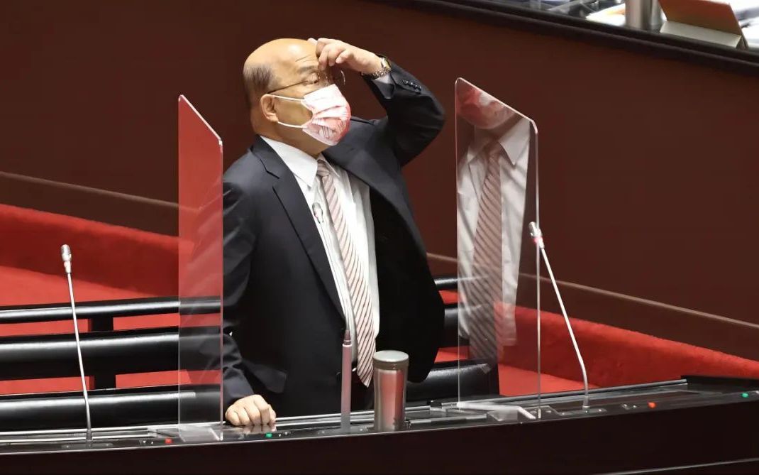 刘和平：苏贞昌二度请辞 不甘沦蔡英文“替罪羊”