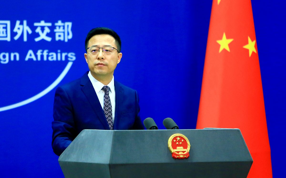 赵立坚：立陶宛玩火必自焚