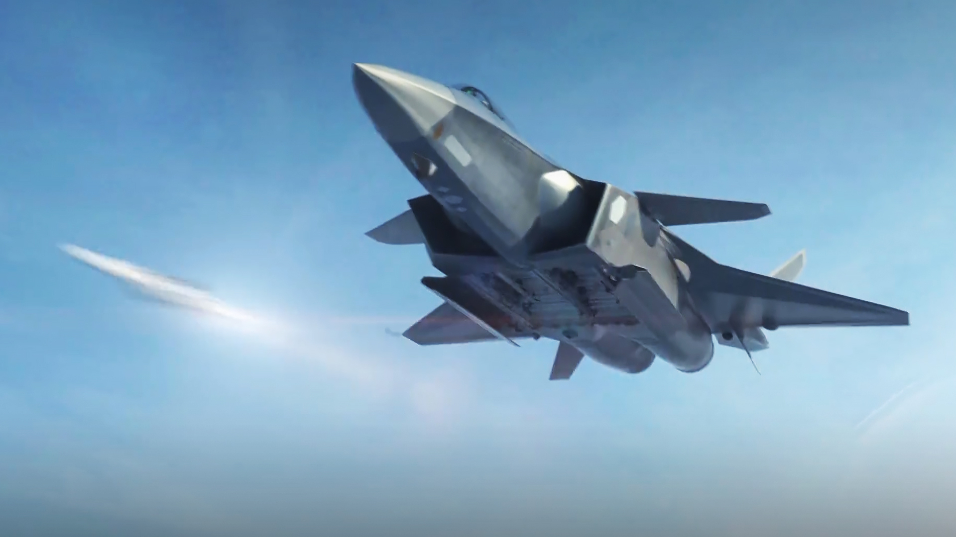 中国空军首次公开歼-20发射导弹画面！透露出了哪些信息？