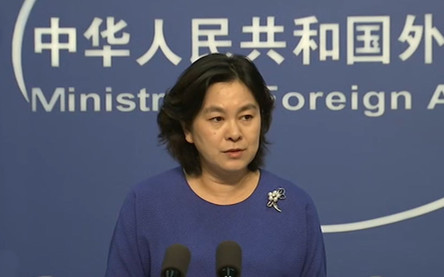 华春莹回应美国政客：燕雀安知鸿鹄之志
