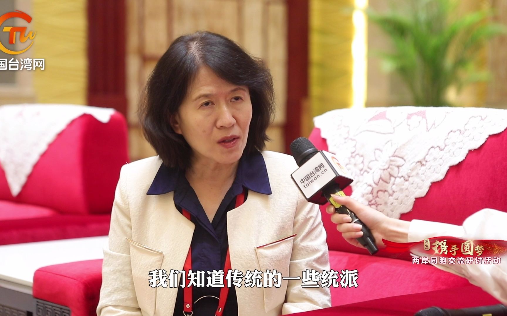 谢郁：统一之梦是两岸共同的梦 统派力量需薪火相传