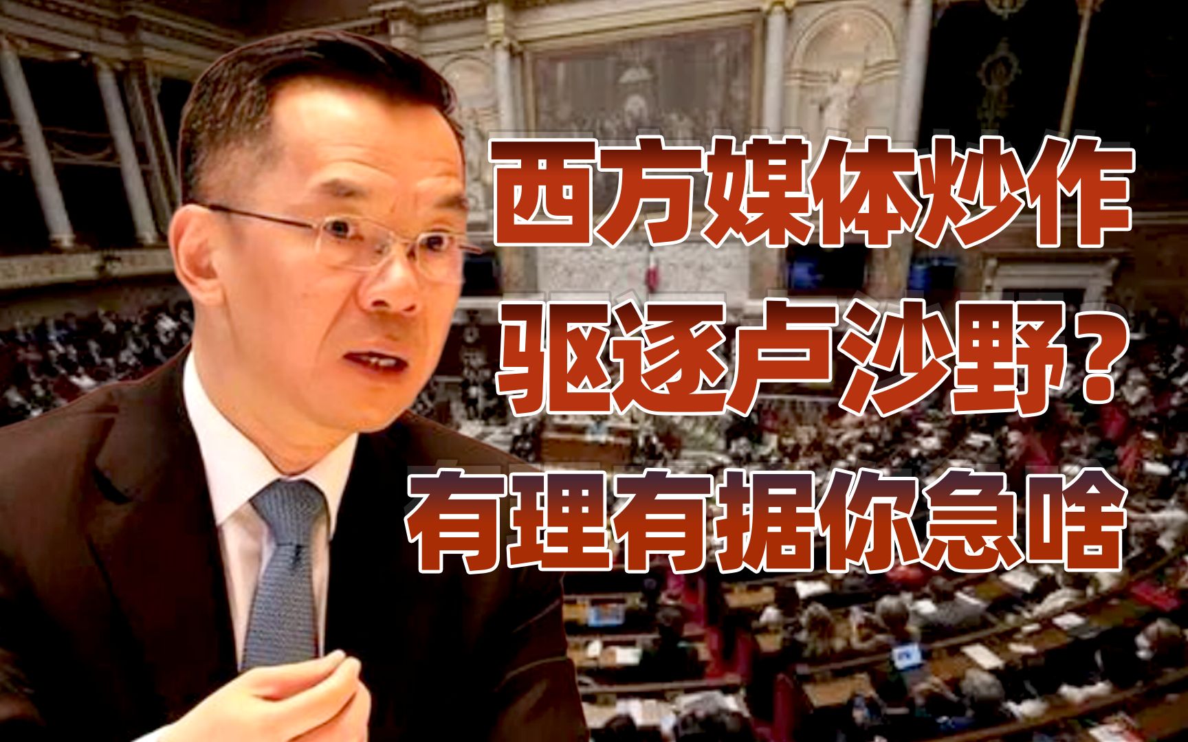 【卢克文工作室】驱逐卢沙野？是西方媒体的曲解与肆意炒作！
