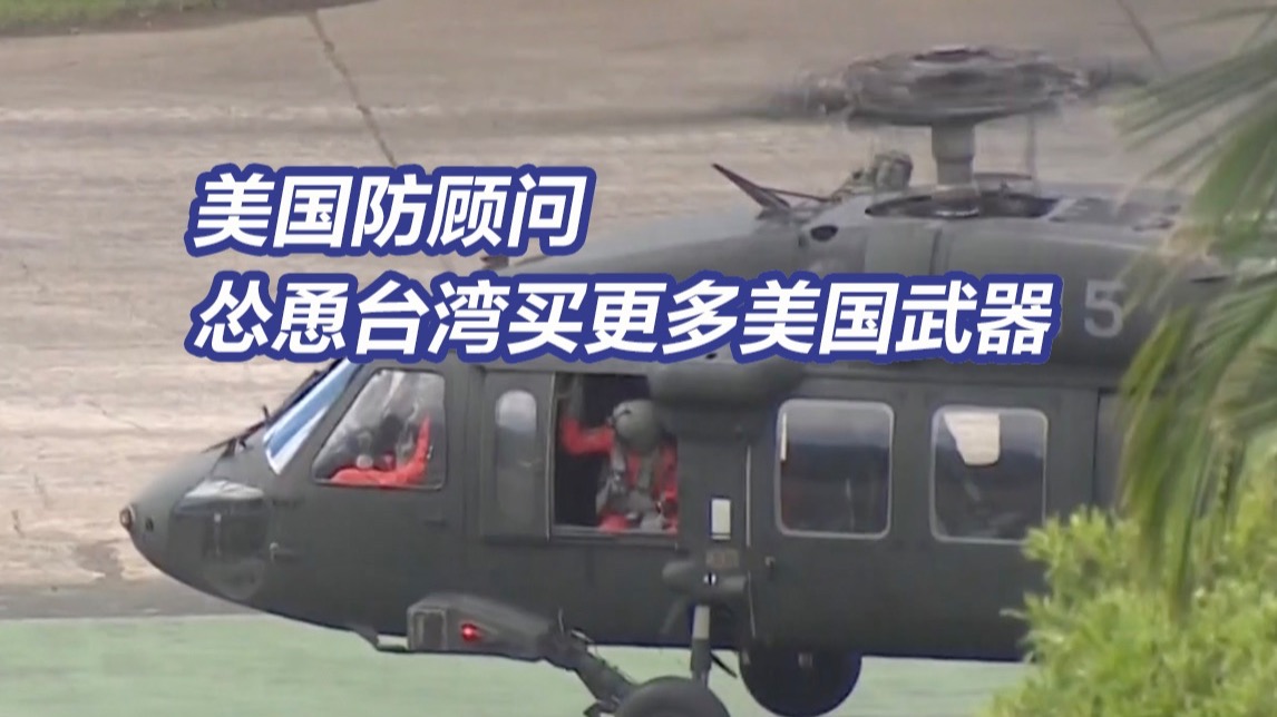 美国防顾问怂恿台湾买更多美国武器