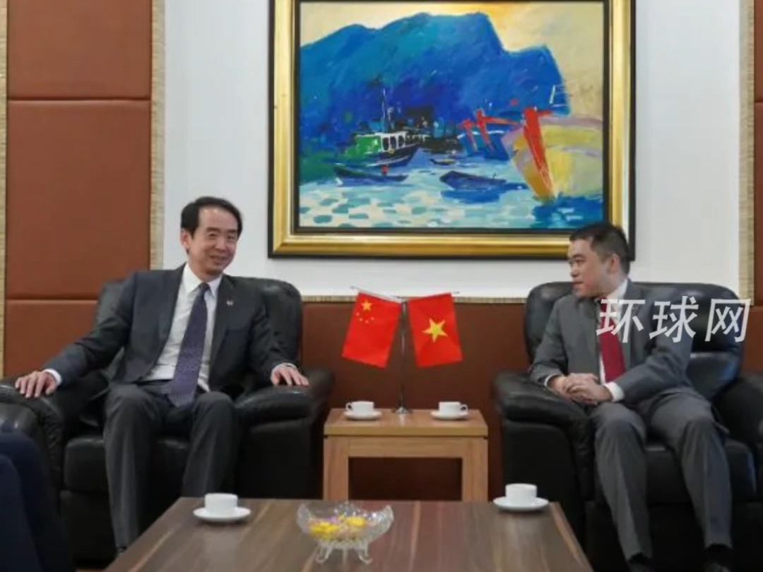 中国驻越南大使何炜抵越履新