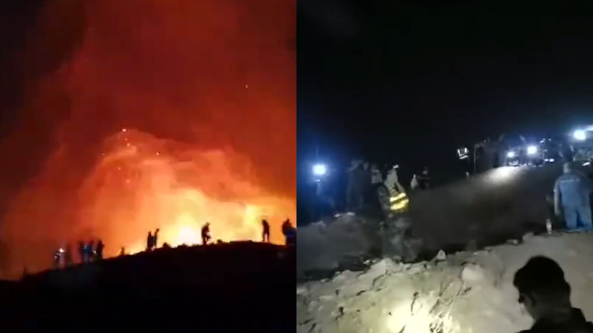 重庆绝大多数火场明火已扑灭！北碚山火现场众人高呼“胜利了”