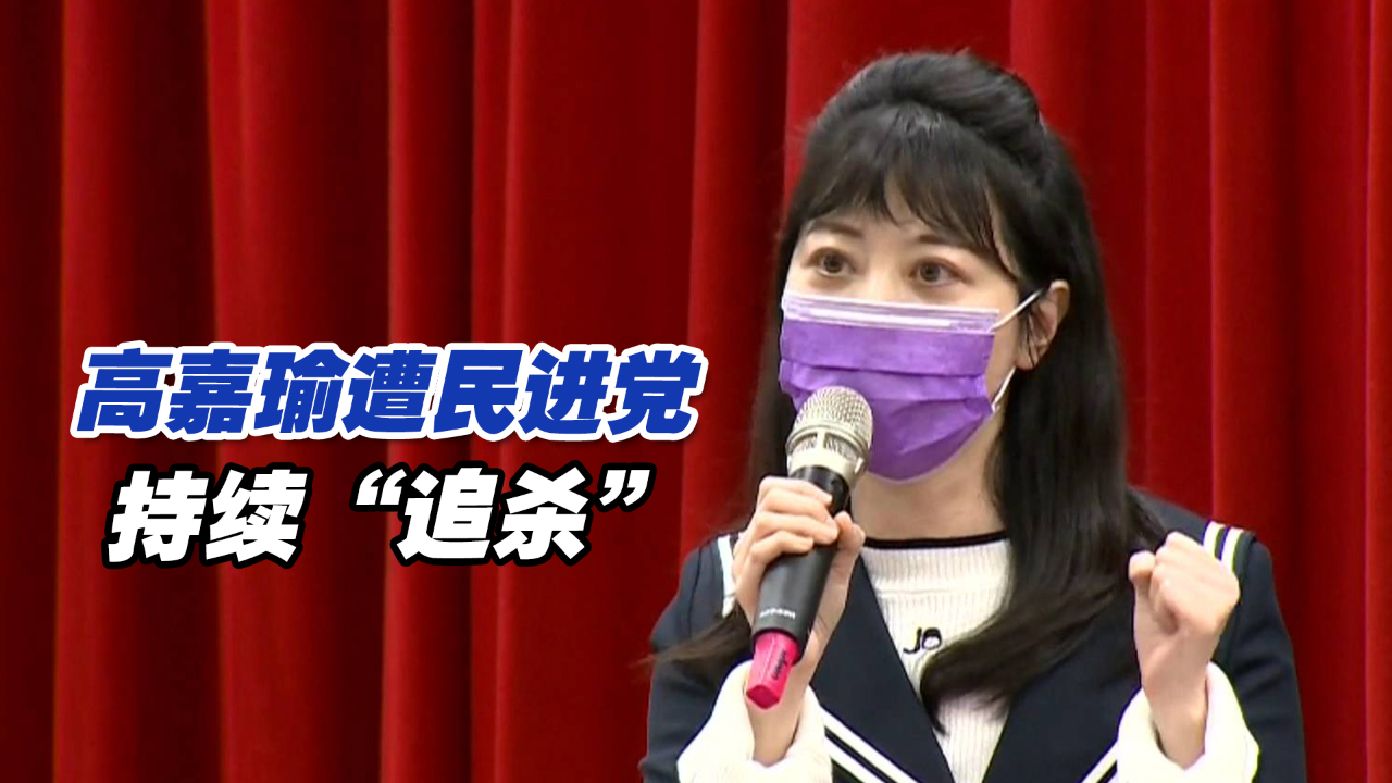 无论说什么都被黑？高嘉瑜遭民进党持续“追杀”