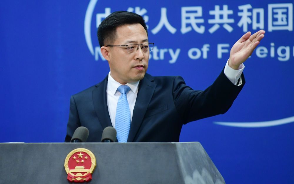 赵立坚说对中国民众对政府信任度稳居榜首不感到意外