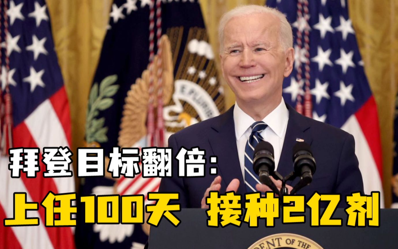 加倍！拜登计划上任百天完成2亿疫苗接种：没有国家比得上