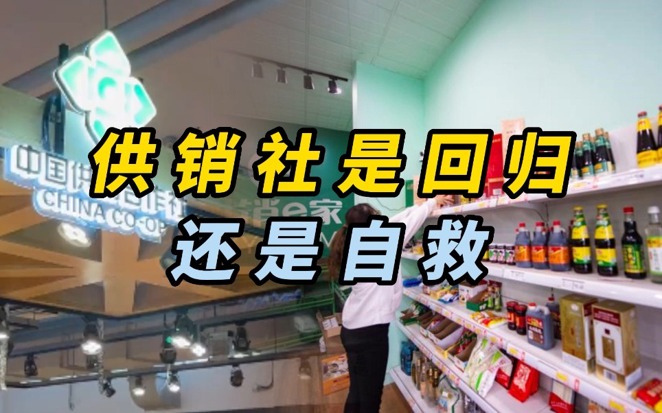 供销社是回归，还是自救。