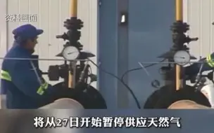 俄罗斯将暂停向波兰和保加利亚供应天然气