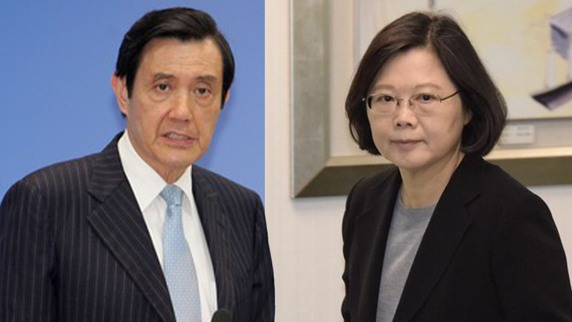 马英九访陆，蔡英文窜美，台湾民众怎么看？
