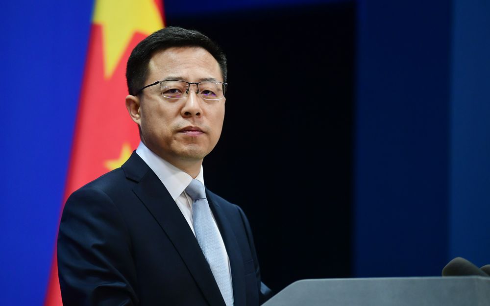 赵立坚：就算太阳从西边出来，中国人民也不会相信他们的鬼话
