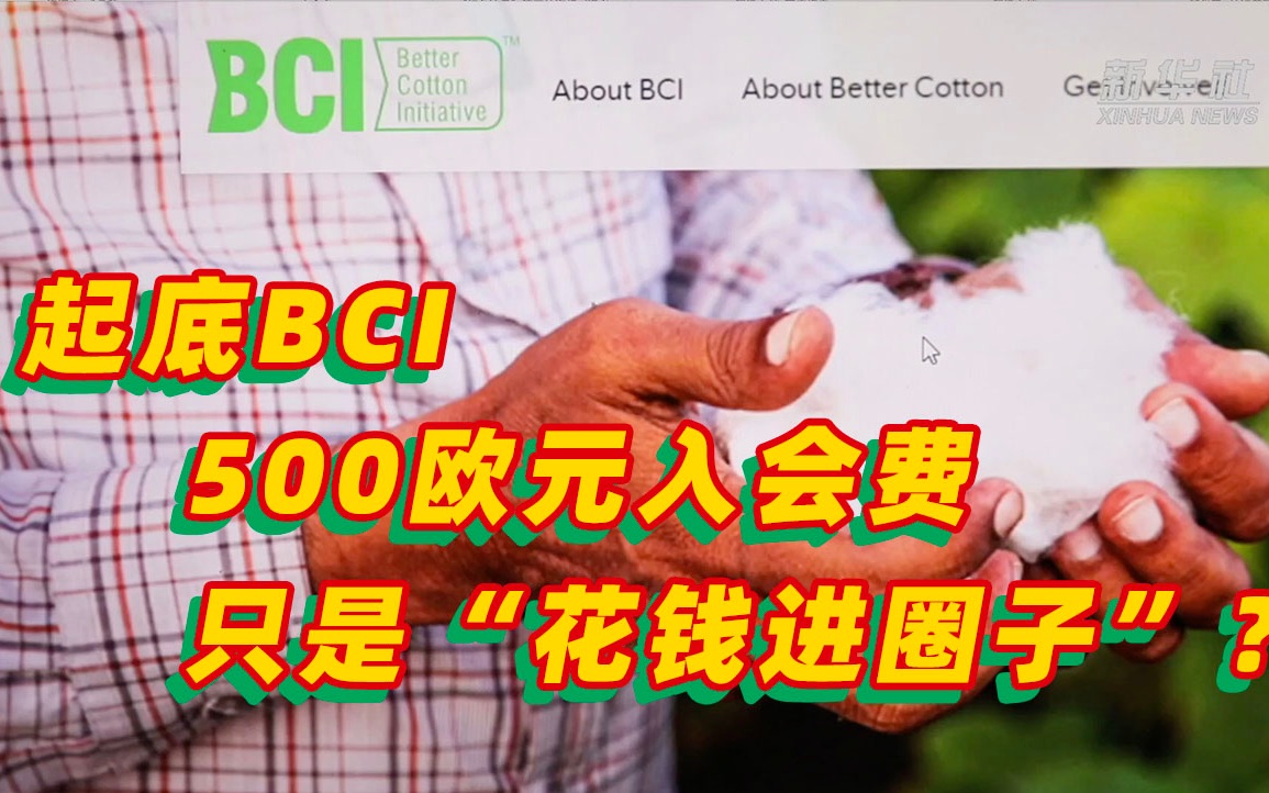 起底抵制新疆棉花的BCI标准