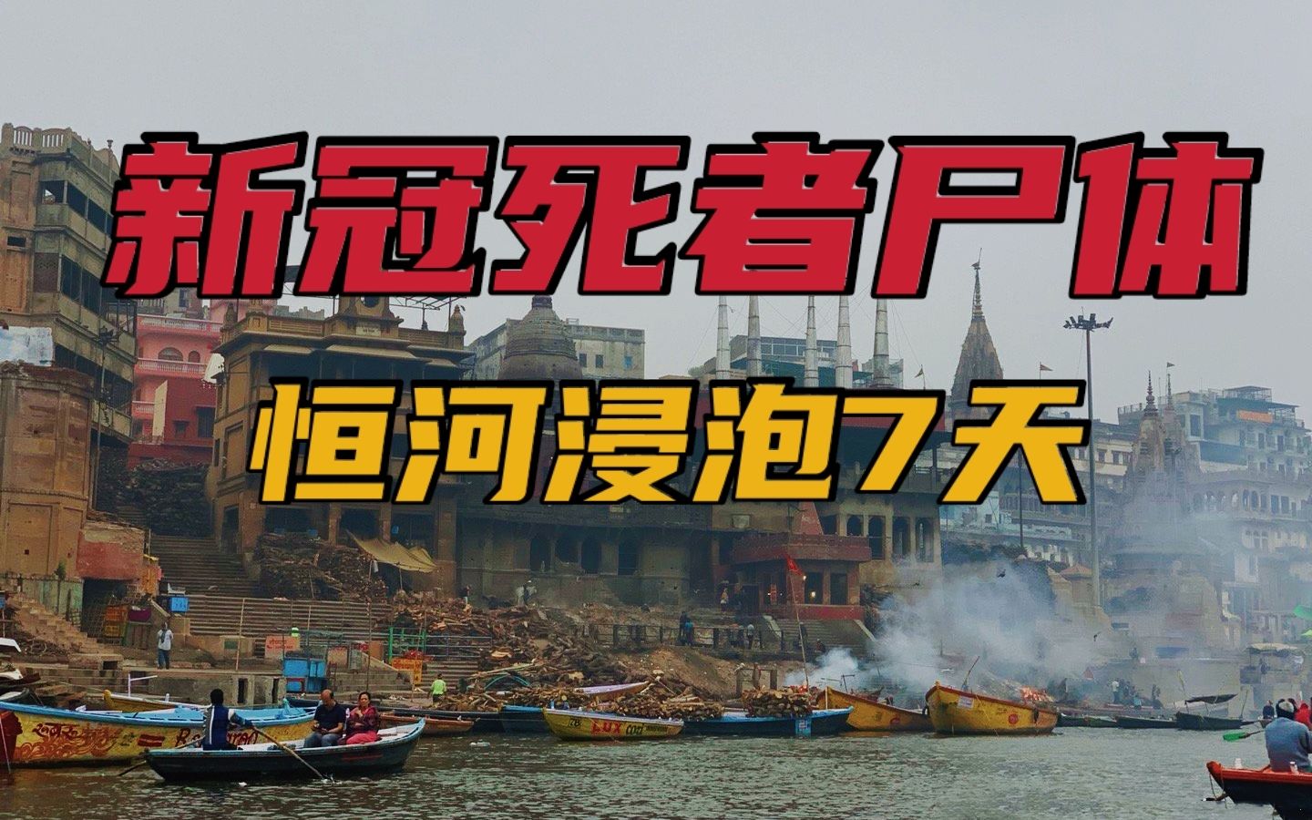 恒河变"毒"河？数十具新冠死者尸体漂上岸，还有100多具...