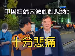 韩方初步确认有17名中国公民在火灾中遇难，中国驻韩大使赶赴现场：十分悲痛，尽最大努力做好事故善后工作。