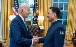 谢锋大使向美国总统拜登递交国书