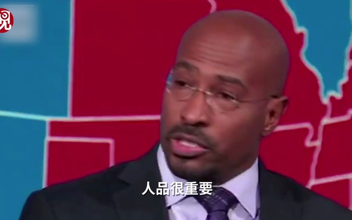 听到拜登胜选的消息后，CNN黑人主持人哭了