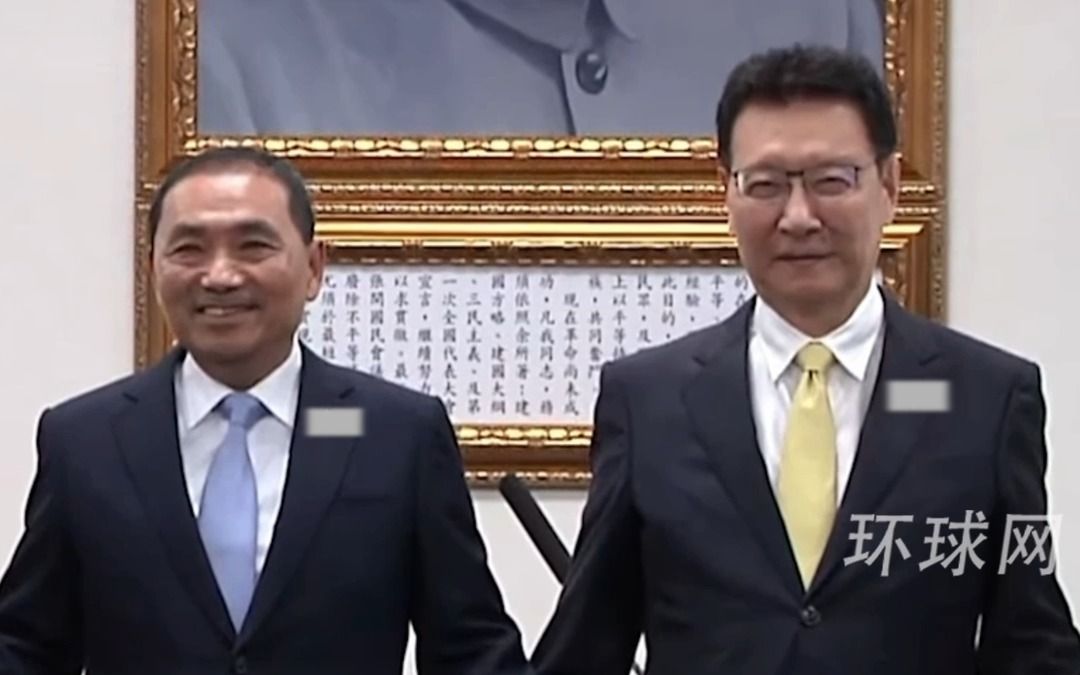 中国国民党宣布侯友宜2024副手人选为赵少康
