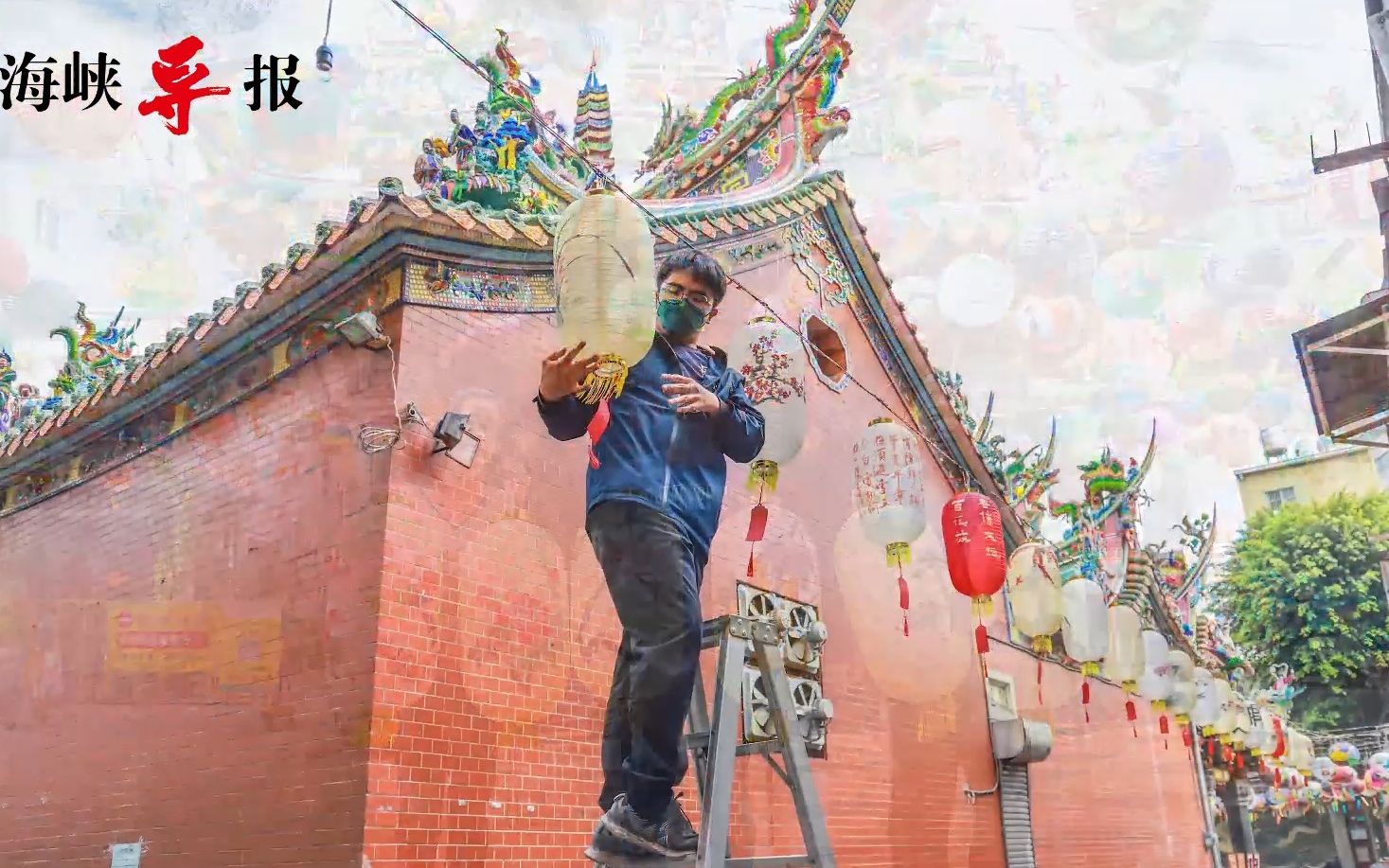 厦门台南同挂灯，勾起台湾网友原乡情：很是怀念啊