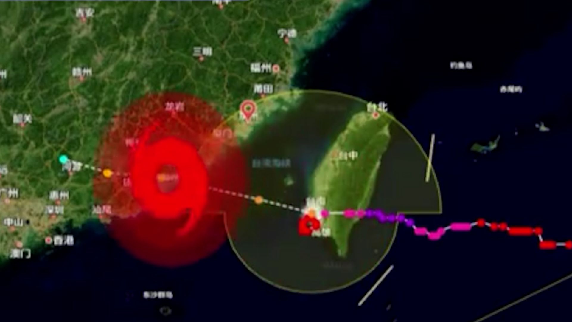 警惕！台风“海葵”或再次登陆福建、广东沿海 三地将迎3天强降雨