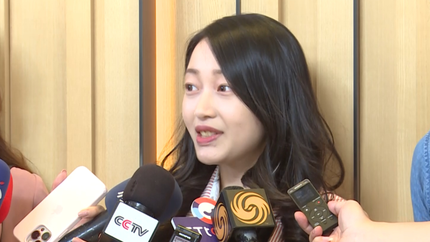 台湾学生何嘉霖：两岸青年同文同种，交流起来浑然天成