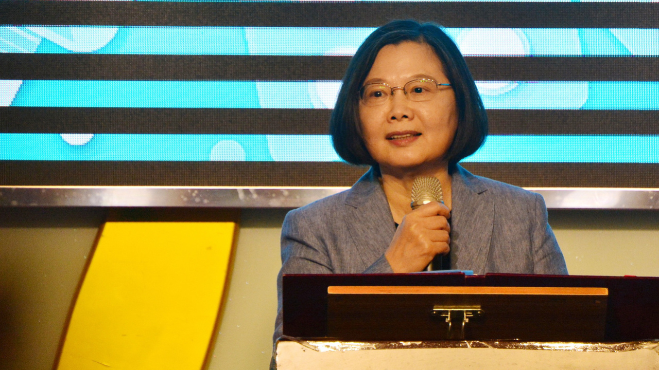 不自量力！蔡英文声称将扮演 “印太坚实堡垒”的角色