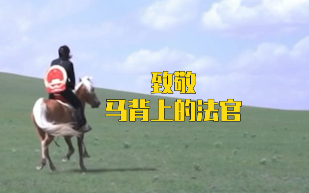 又飒又燃！女法官身背国徽策马去办案