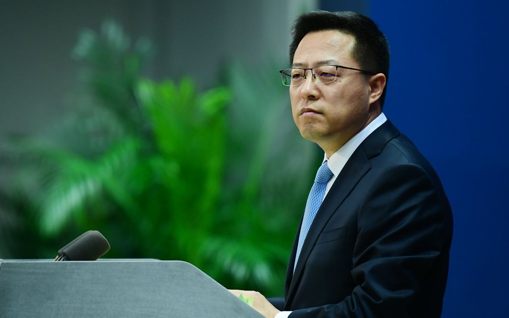 赵立坚：美方打台湾牌必然会给中美关系造成巨大风险