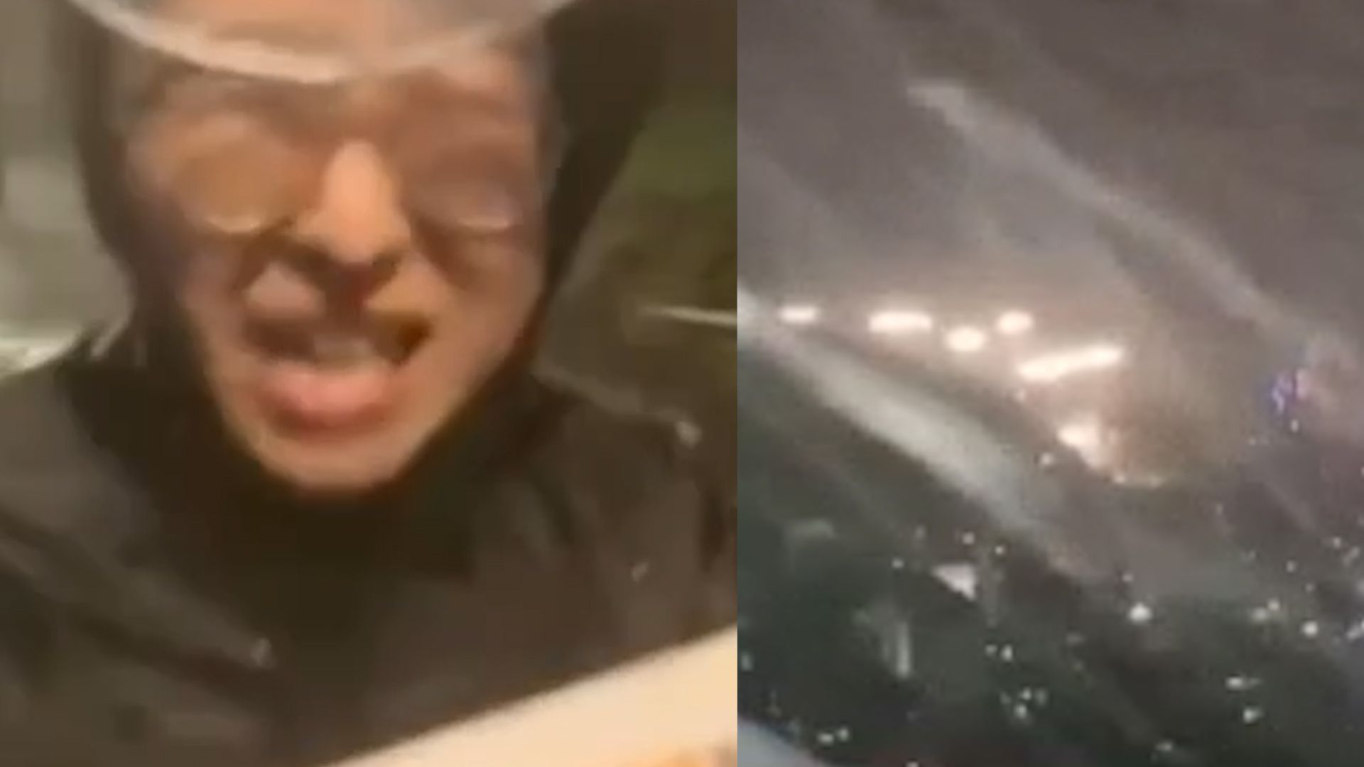 台风“梅花”在舟山登陆 记者前线报道咆哮提醒“少出门”