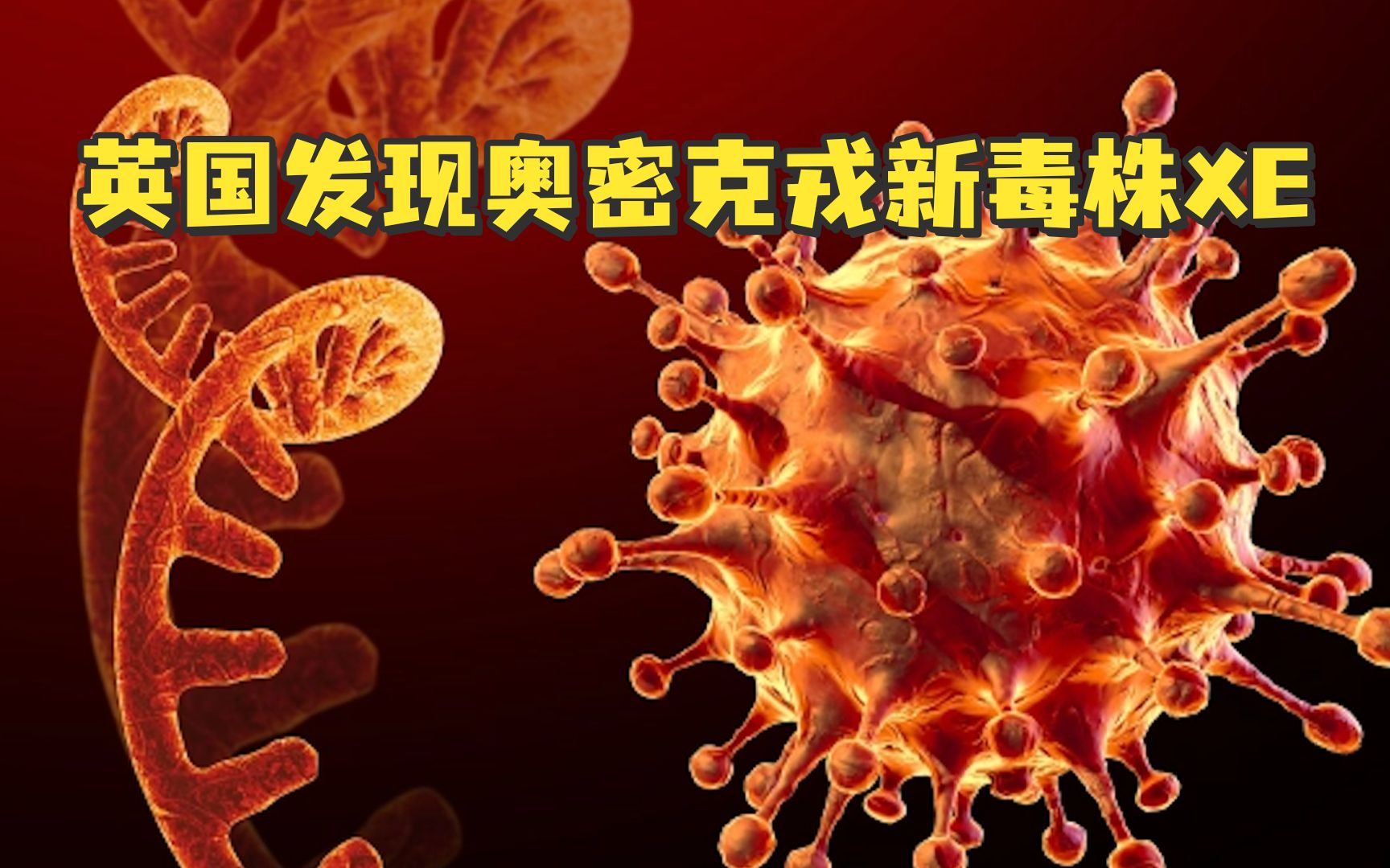 英国发现奥密克戎新毒株XE，传播速度比BA.2快约10%，已有637例感染