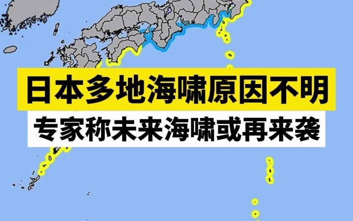 日本多地海啸原因不明，专家称未来海啸或再来袭