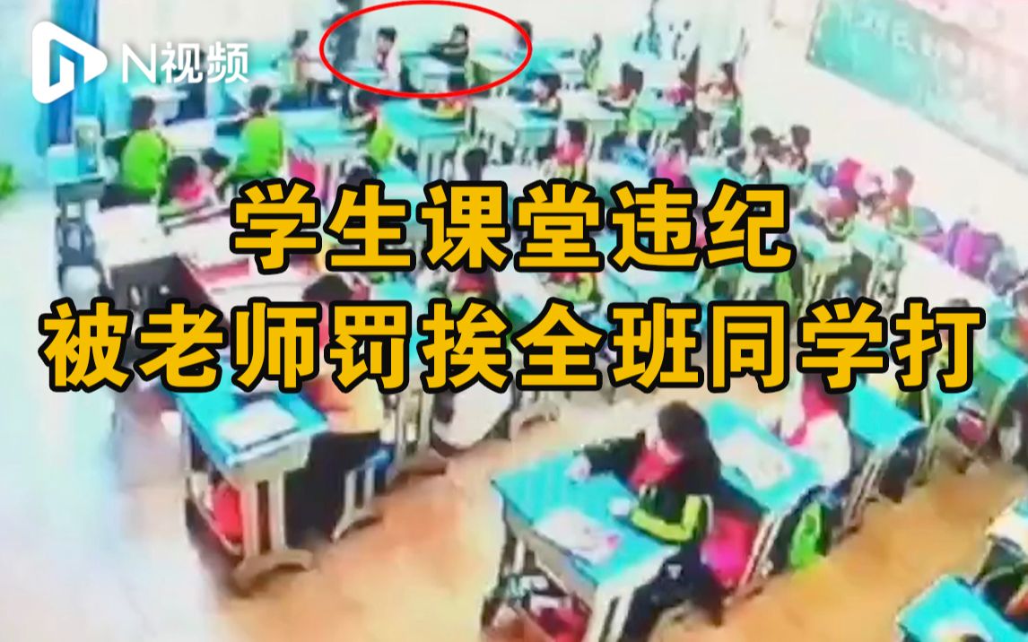 商丘老师罚学生挨全班同学打，教体局责成学校辞退涉事老师