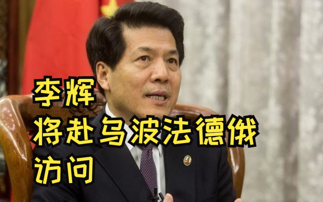 15日起 中国政府欧亚事务特别代表李辉将赴乌克兰俄罗斯等国访问