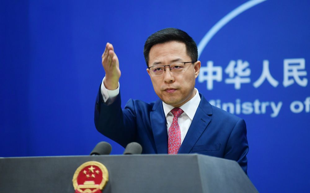 赵立坚：彭博社令人叹为观止！