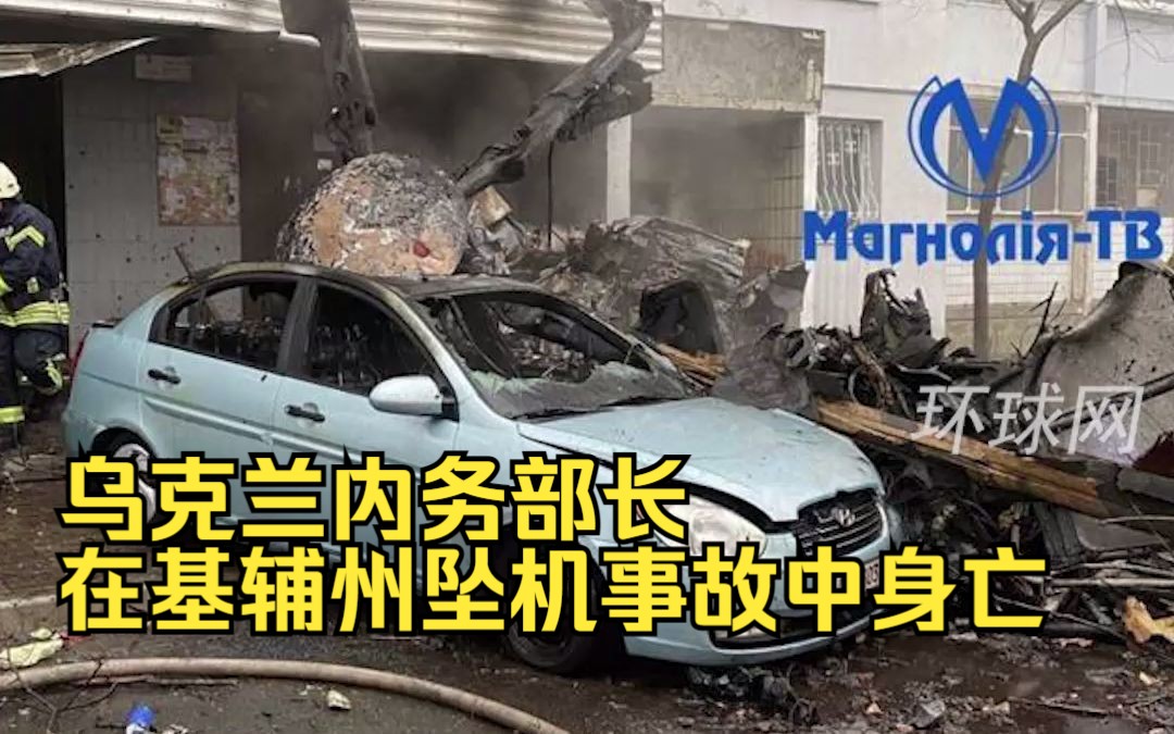 乌克兰内务部长在基辅州坠机事故中身亡