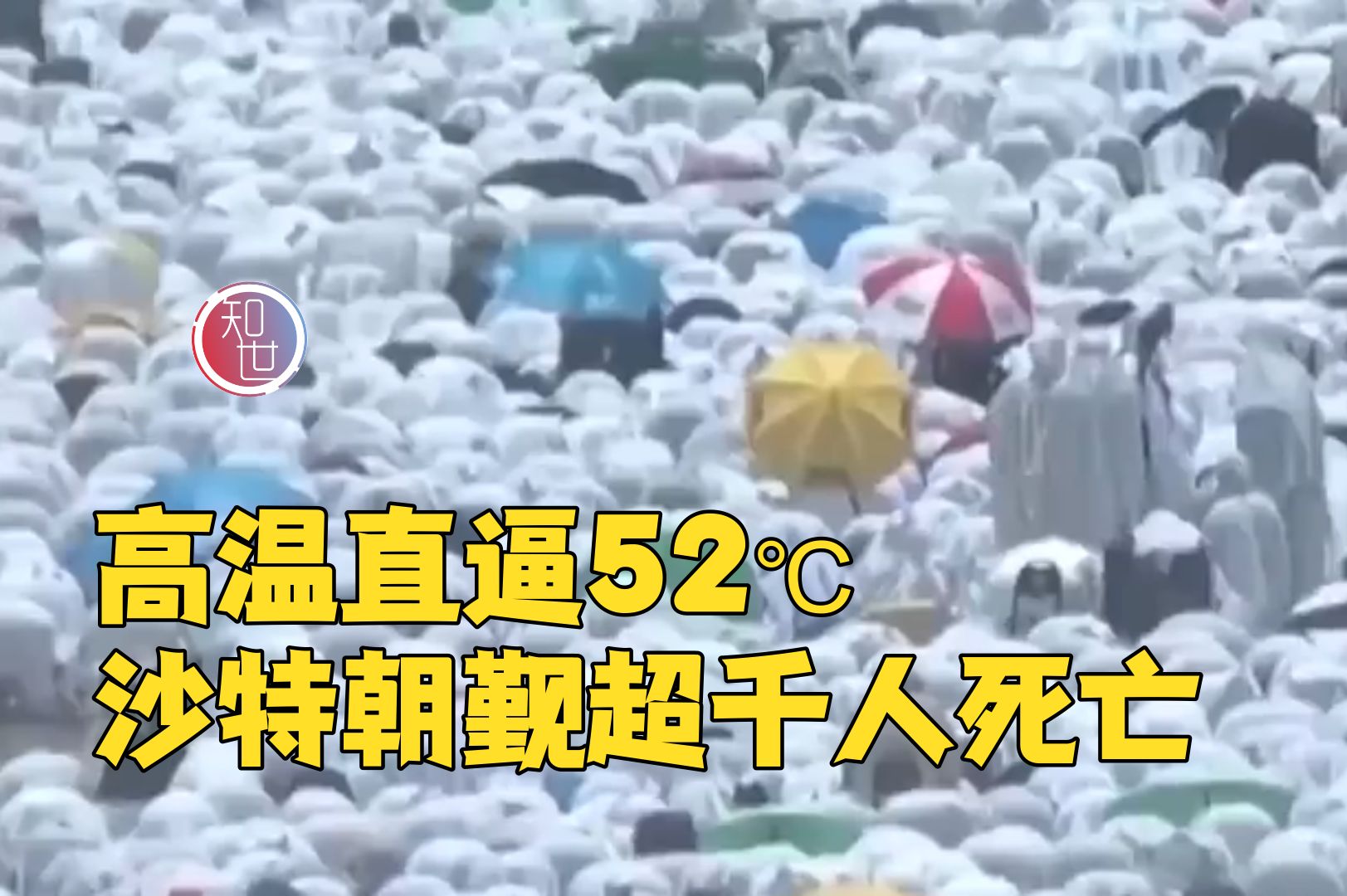 高温直逼52℃：沙特朝觐死亡人数超千人