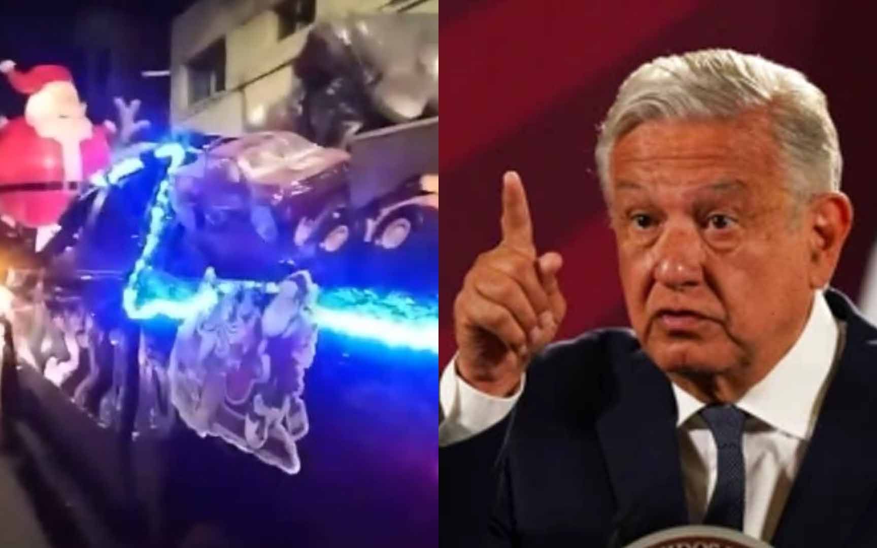 贩毒集团为获支持大街上扮圣诞老人嚣张发礼物 墨西哥总统：不要收