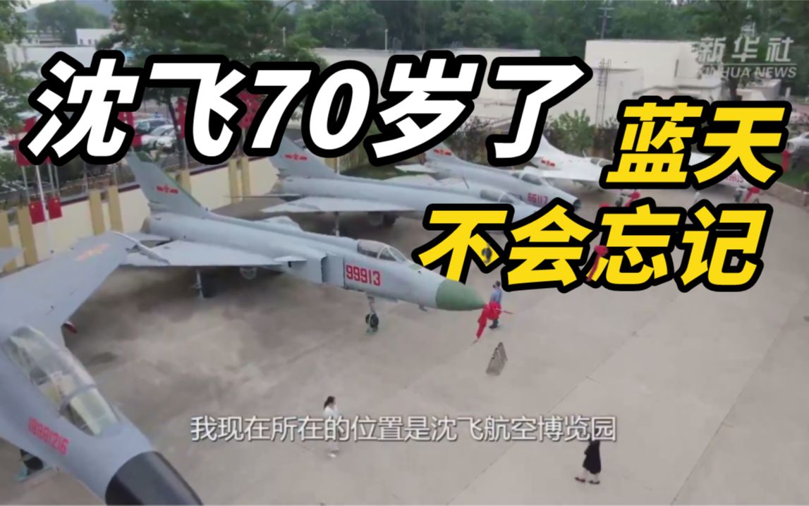 沈飞70岁了，蓝天不会忘记！