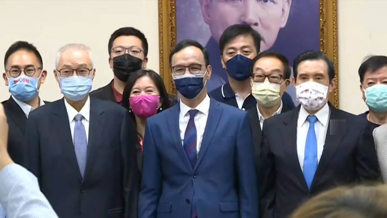 朱立伦正式接任国民党主席，表态将依党章、党纲重启两岸交流平台