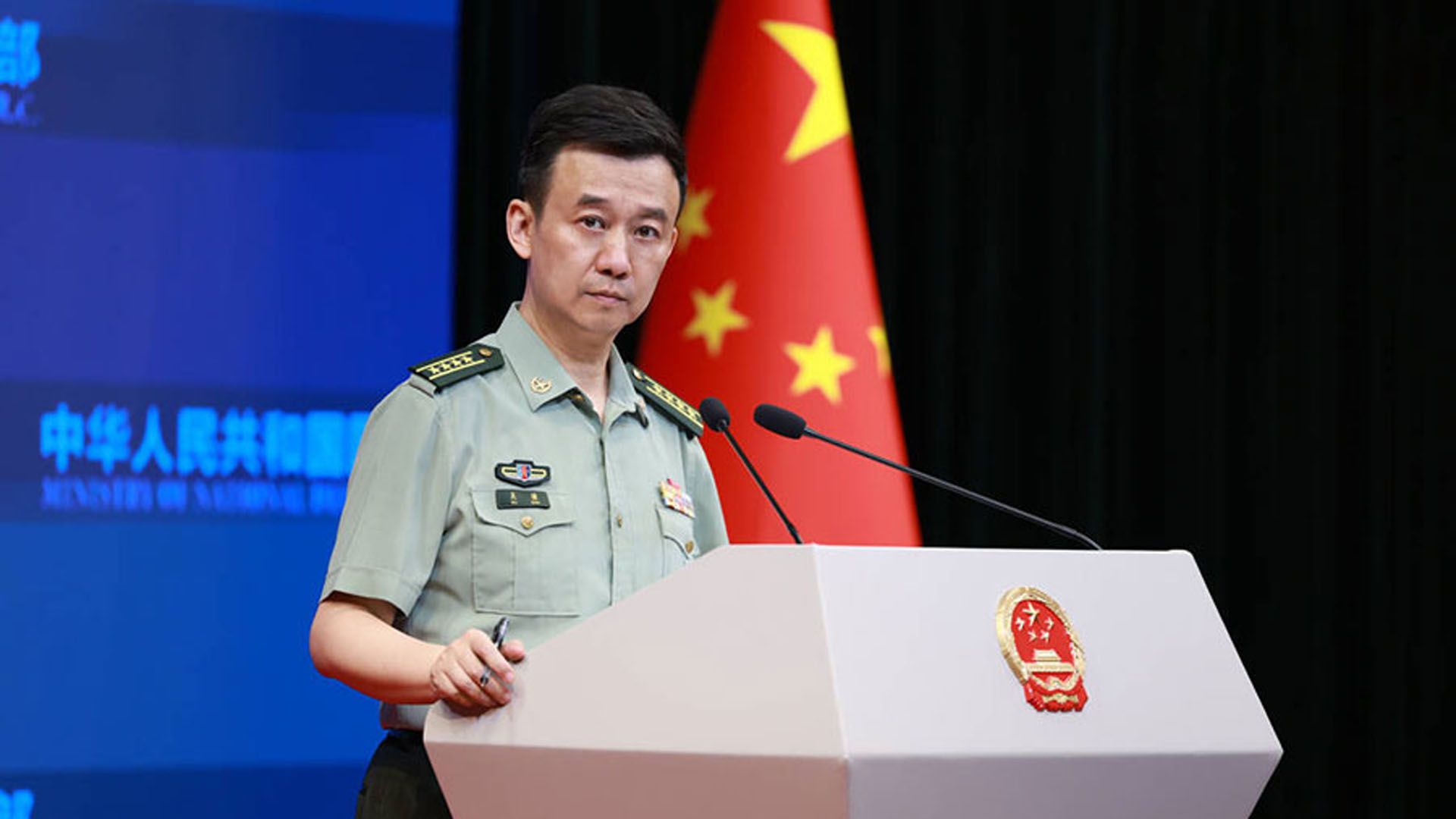 美叫嚣“把台海变无人地狱”，国防部：他们要做好先下地狱的准备