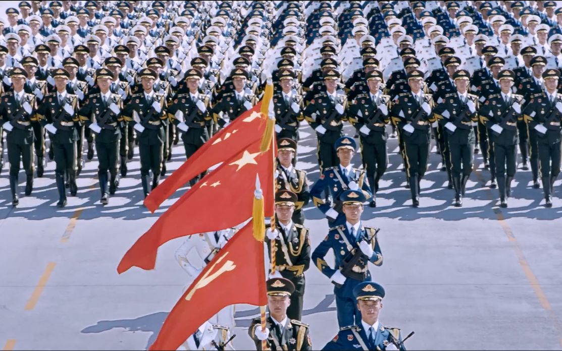 极致美学！80秒超燃混剪看阅兵盛典，这就是中国军人的力量！