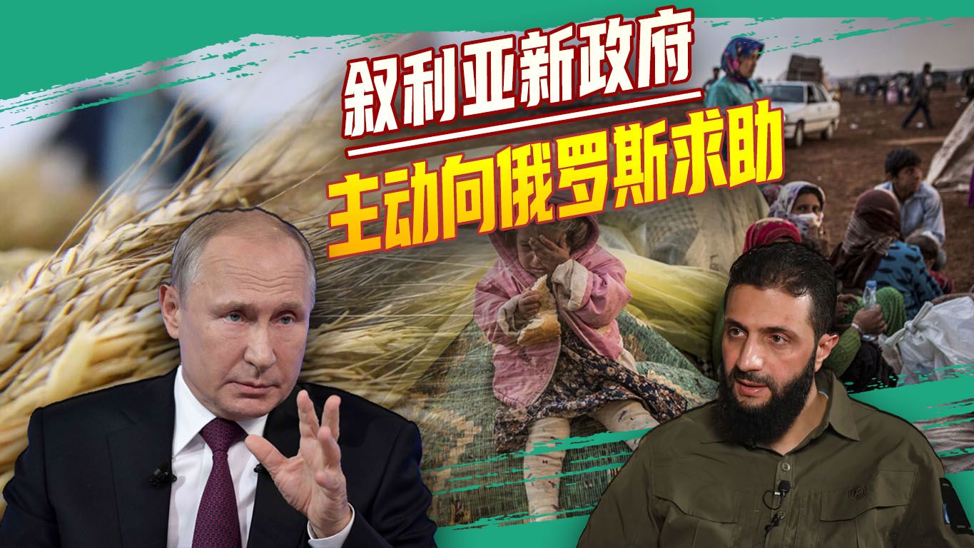 吃饭已成问题，叙利亚新政府求助俄罗斯，西方拉拢将或是徒劳