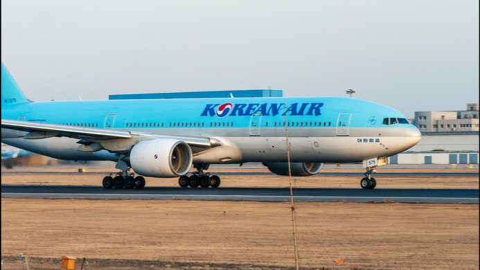突发！大韩航空客机发现一枚实弹