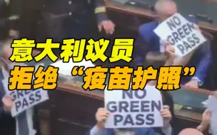 因抗议“疫苗护照”推行 意大利议会上演“躲猫猫”