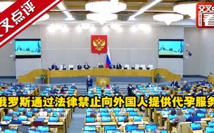 俄罗斯通过法律禁止向外国人提供代孕服务