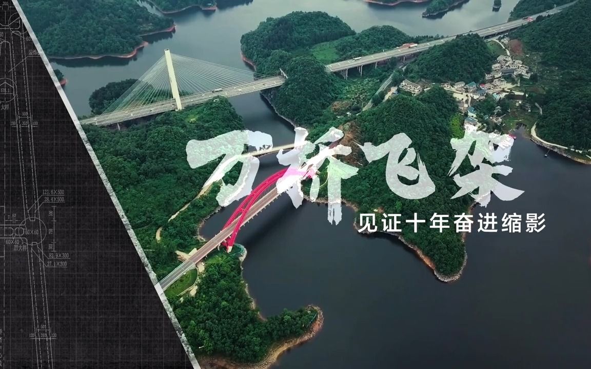 万桥飞架—山水间的人类奇迹】从万桥飞架看中国奋斗，讲述贵州高质量发展故事，展现中国式现代化的发展成果