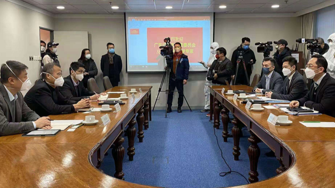 内地援港抗疫流行病学专家组与香港卫生署举行工作会议