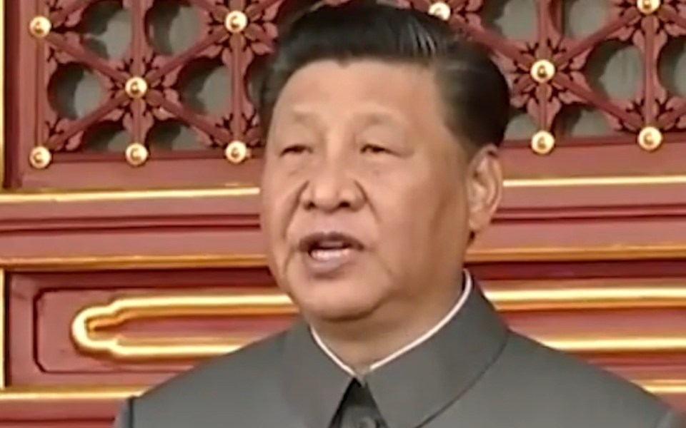 中国的宣言！中国人民绝不允许任何外来势力欺负、压迫、奴役我们