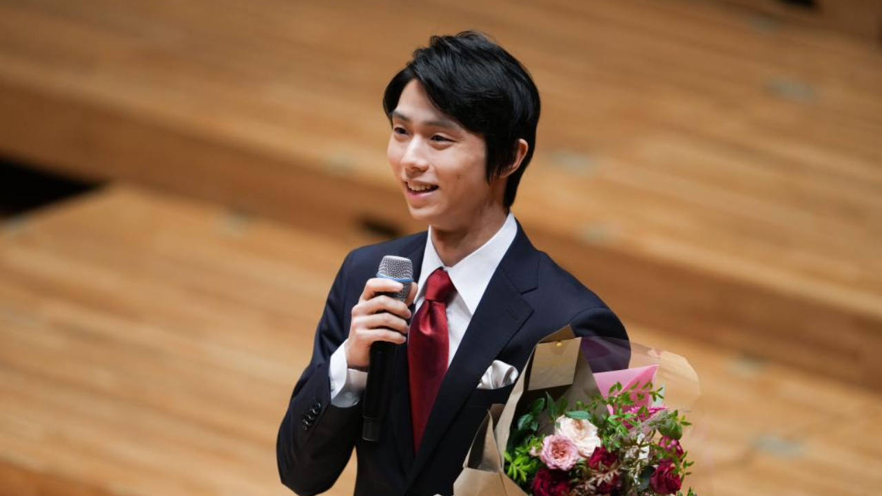 日本花滑名将羽生结弦：将继续为促进中日交流而努力